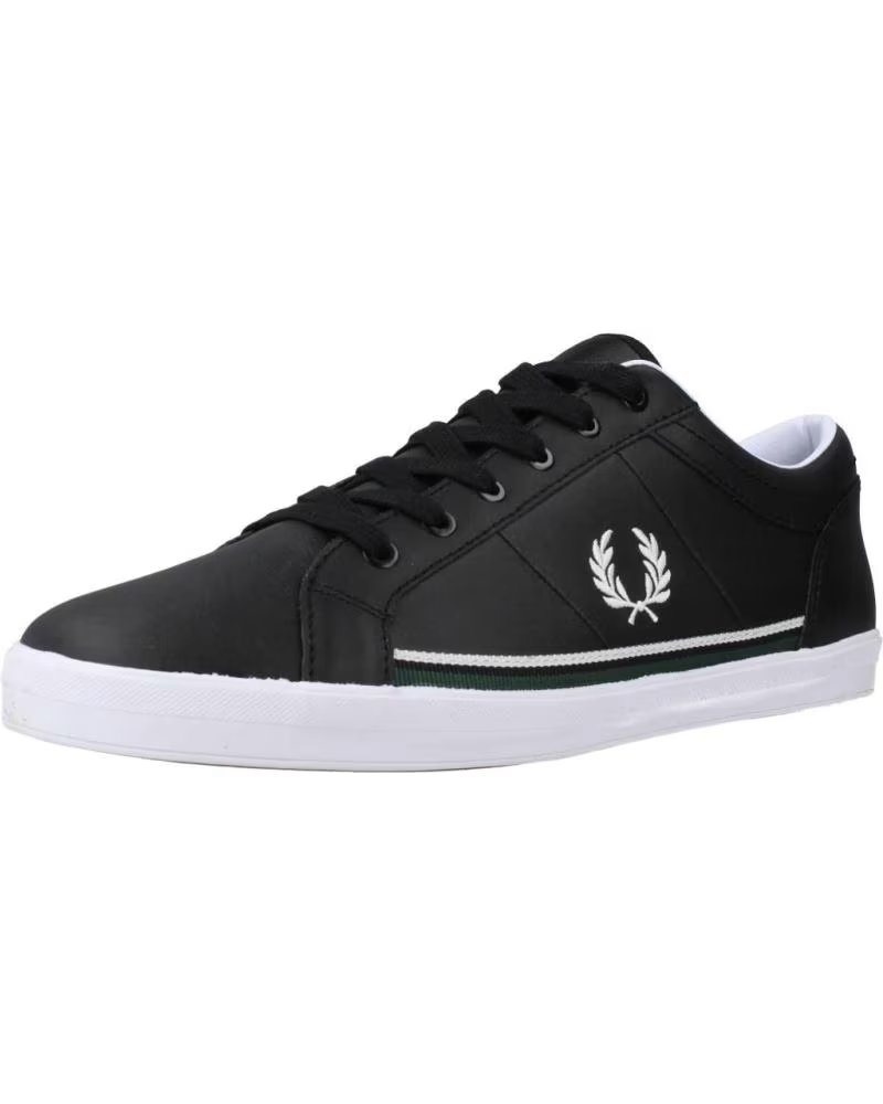 Zapatillas Fred Perry Baseline Tipped para Hombre 102BLACK