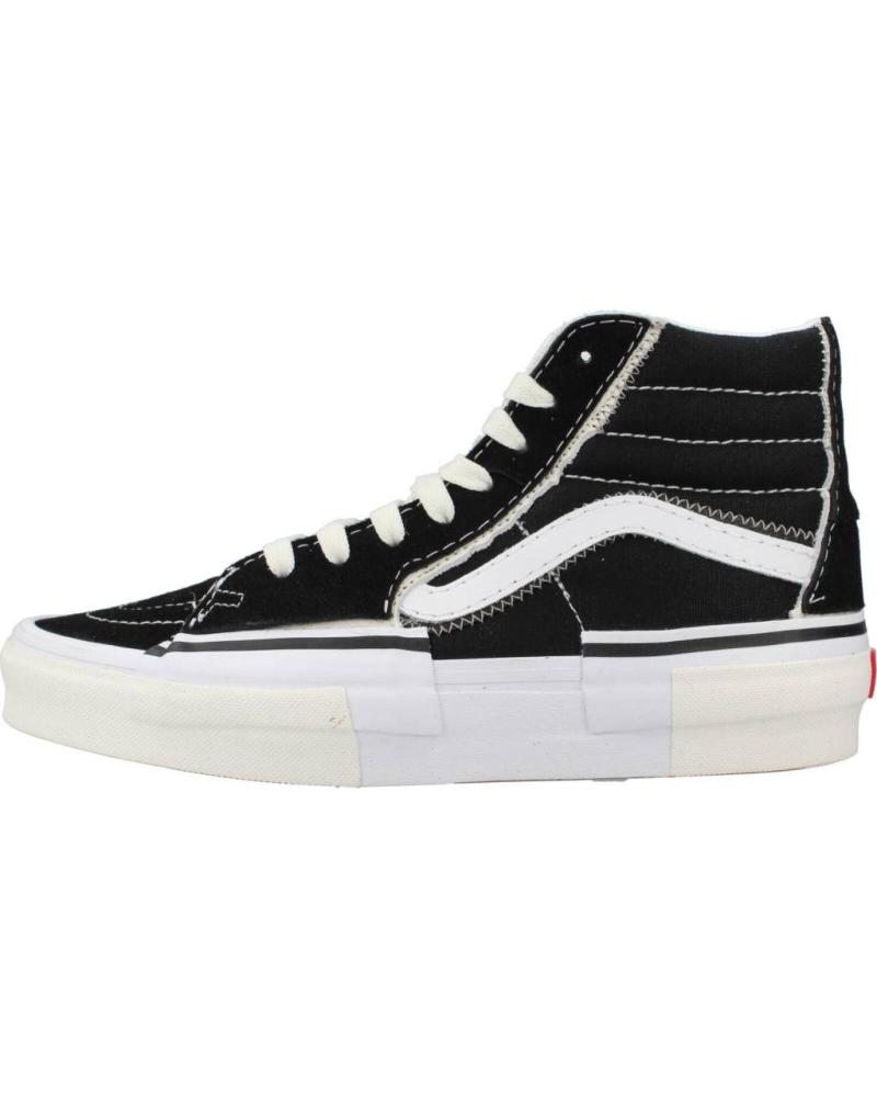 Zapatillas deporte de Mujer y Hombre VANS OFF THE WALL ZAPATILLAS VANS SK8-HI RECONSTRUCT NEGRAS PARA MUJER Y HOMBRE BLCKTRWHT