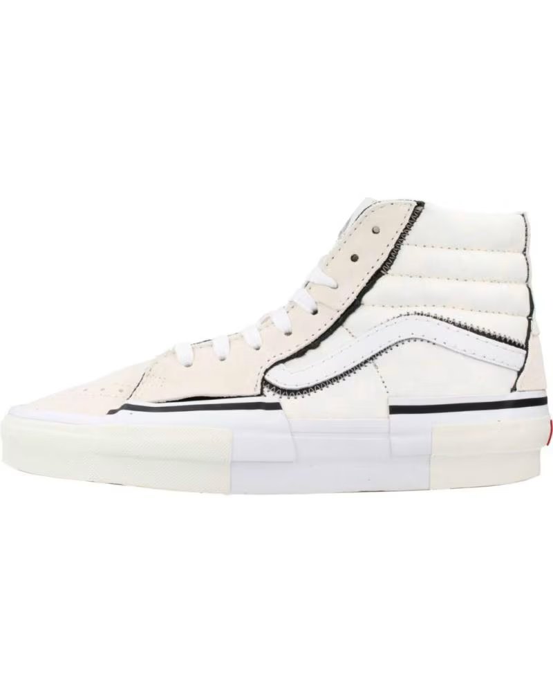 Zapatillas Vans SK8-HI Reconstruct Blanco Beige Mrshmllwwh