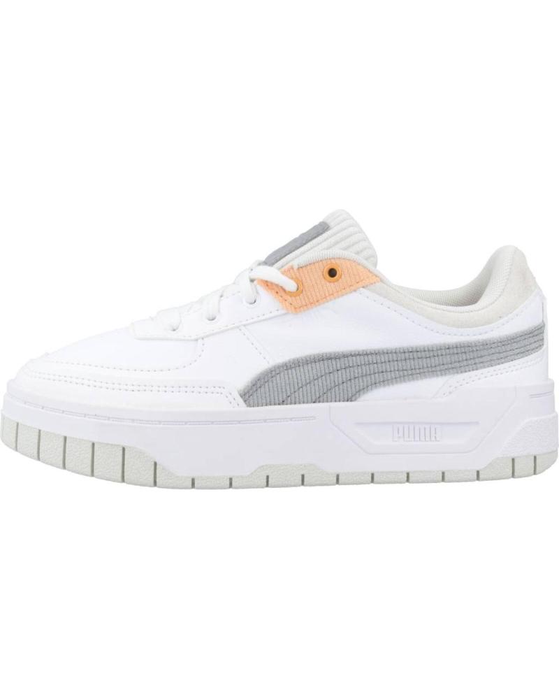 Deportivas de Mujer PUMA ZAPATILLAS CALI DREAM CORDUROY CHIC PARA MUJER EN COLOR BLAN BLANCO BLANCO