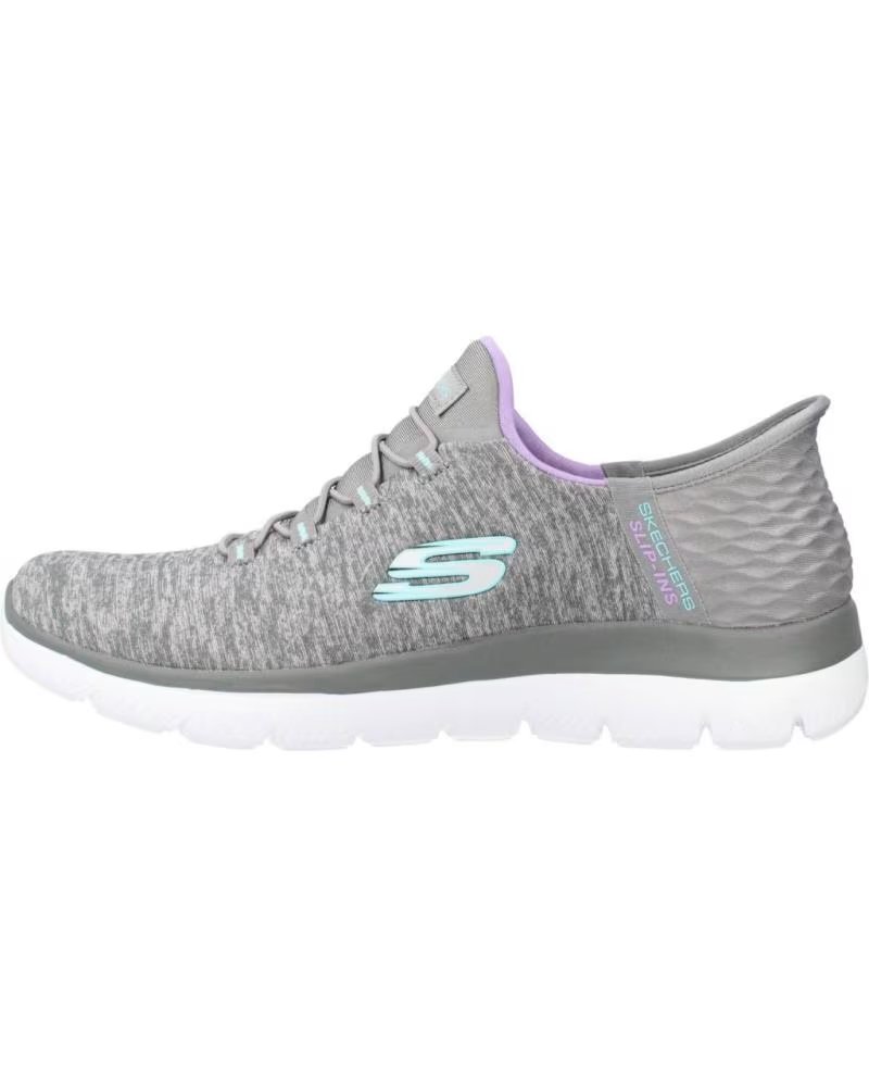 Deportivas de Mujer Skechers Deportiva Summits - Dazzling Haze Gris – imagen 2