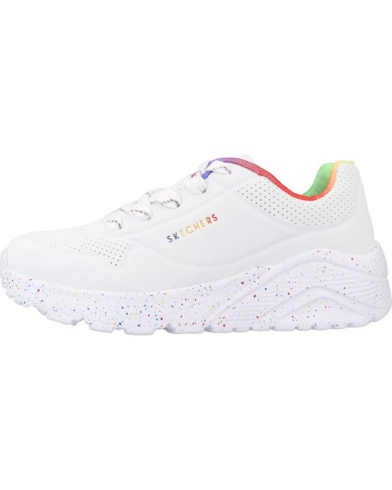 SKECHERS ZAPATILLAS DEPORTIVAS UNO LITE WMLT BLANCO PARA NIÑOS WMLT