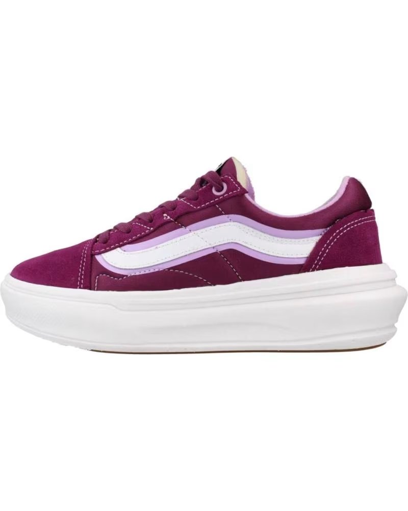 Vans Off The Wall Zapatillas Nina Vans Modelo Old Skool Overt Cc Color Violeta Prplwht