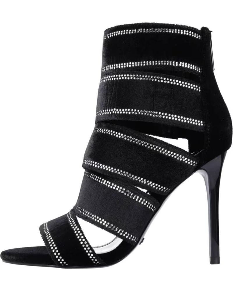 Sandalias de Mujer Guess Sandalias de Fiesta Mujer Modelo FL8AII FAB10 Color Negro Bl Black