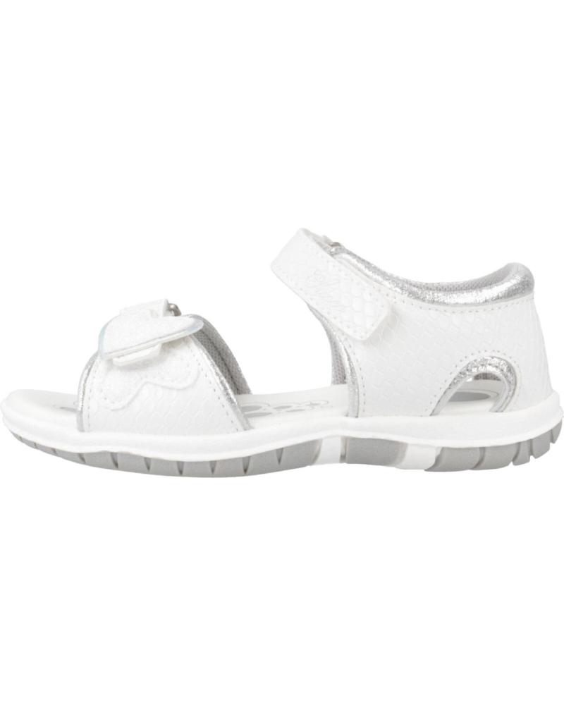 Sandalias de Niña CHICCO SANDALIA CON TALONERA WHITE PRINTED PU