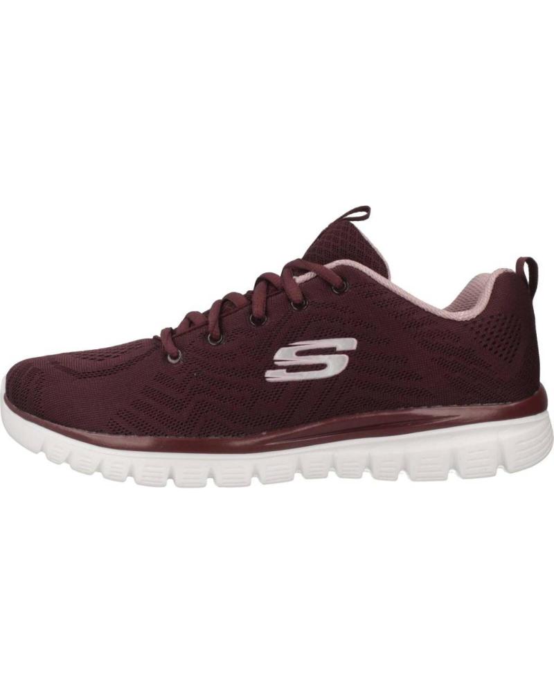 ZAPATILLAS SKECHERS KEEPSAKES 20 CLOUD PEAK MUJER BURDEOS WINE