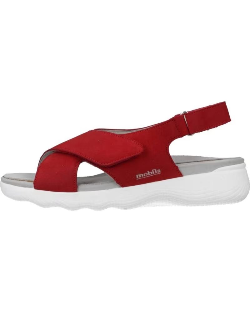 Mephisto Sandalias Mujer Modelo P5134318 Color Rojo Scarlet