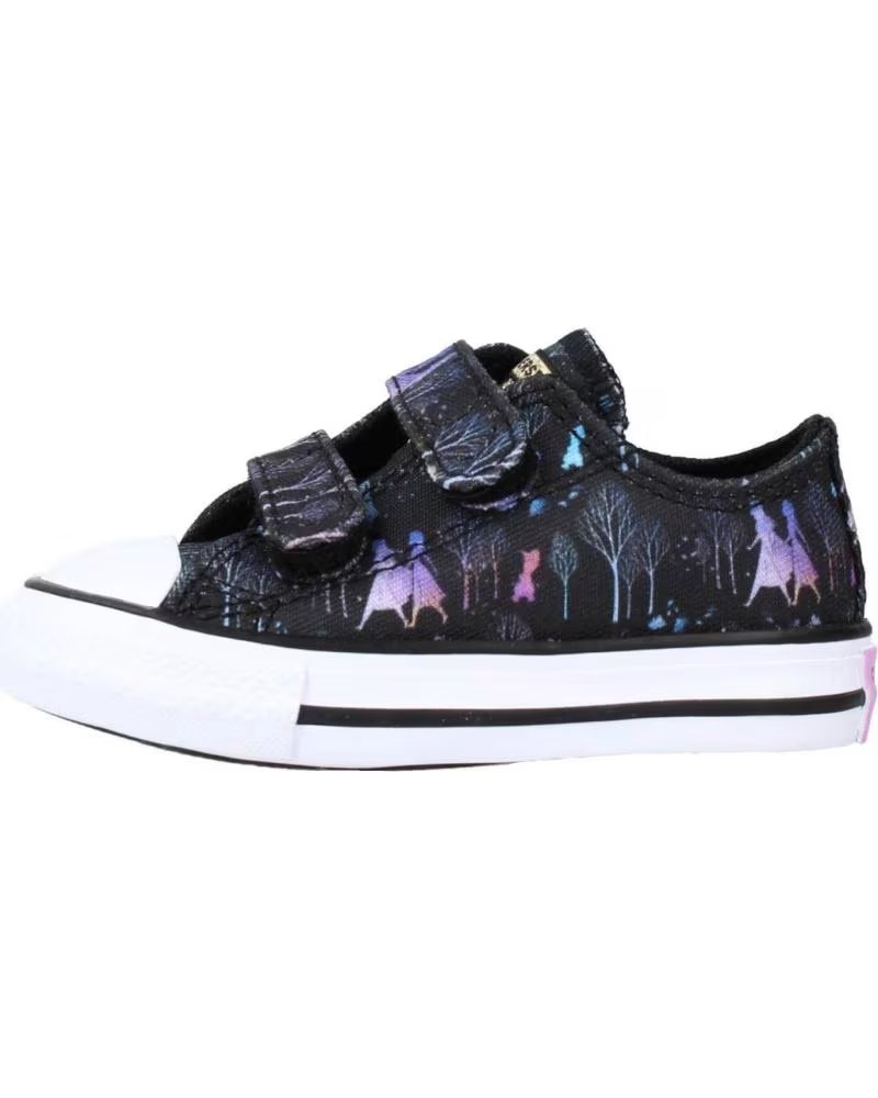 Converse Zapatillas Nina Modelo Ctas 2v Ox Color Negro Black
