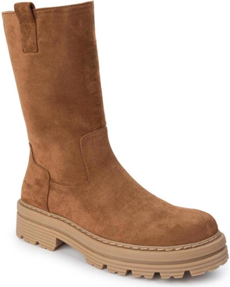 Botas de Mulher CRECENDO BOTAS OTONO INVIERNO POPCORN TRACK VARIOS 1017 CAMEL