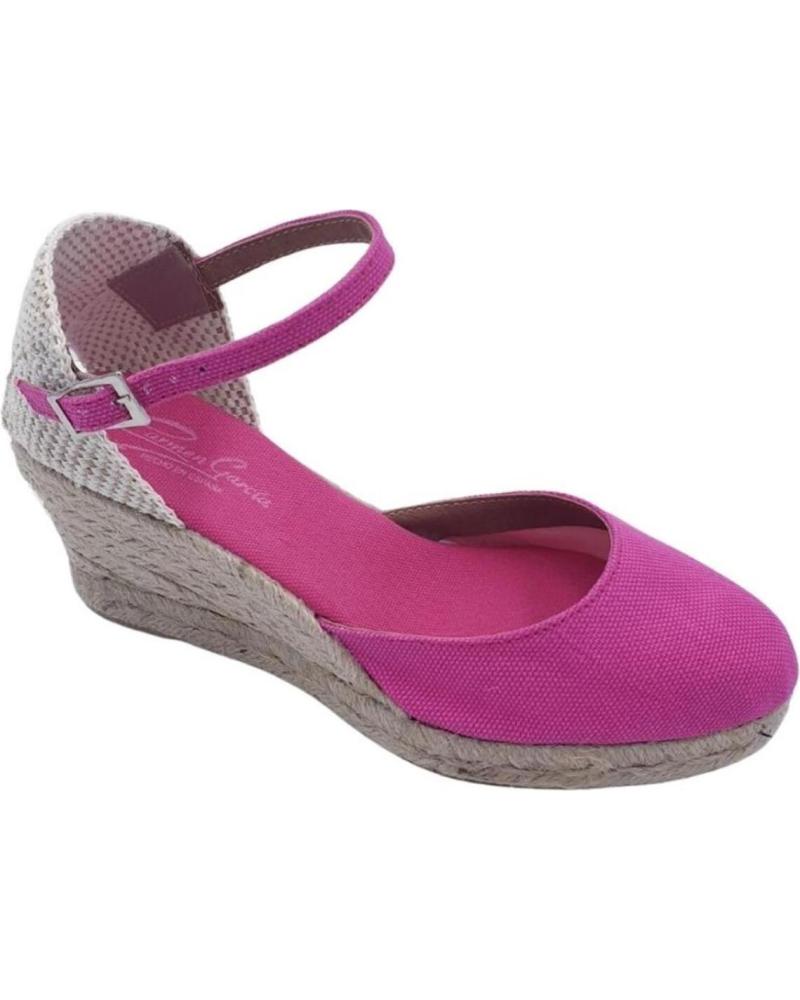 Sandálias de Mulher SEVILLAS ALPARGATA CUNA PULSERA CARMEN GARCIA VARIOS 529 FUCSIA