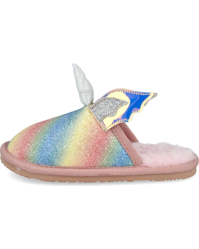 Calzado de casa de Niña CONGUITOS KI1 22101 ZAPATILLAS DE CASA UNICORNIO MULTICOLOR