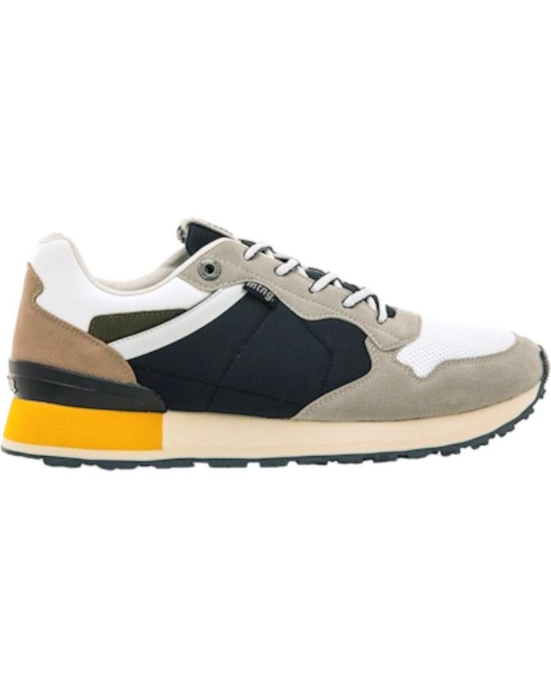 Deportivas de Hombre MTNG 84527 C55290 LOTTOS LIGHT GREY- NYLON NAVY
