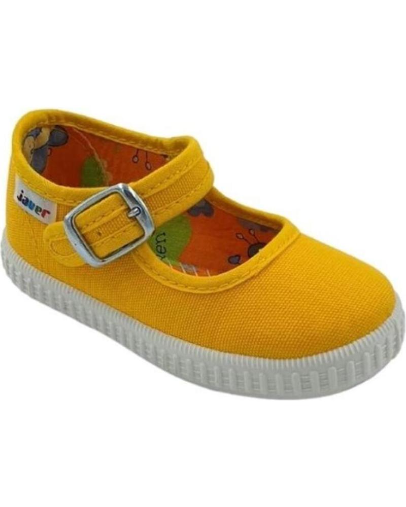 Sandalias de Niña JAVER MERCEDITAS TELA VARIOS 16482 AMARILLO