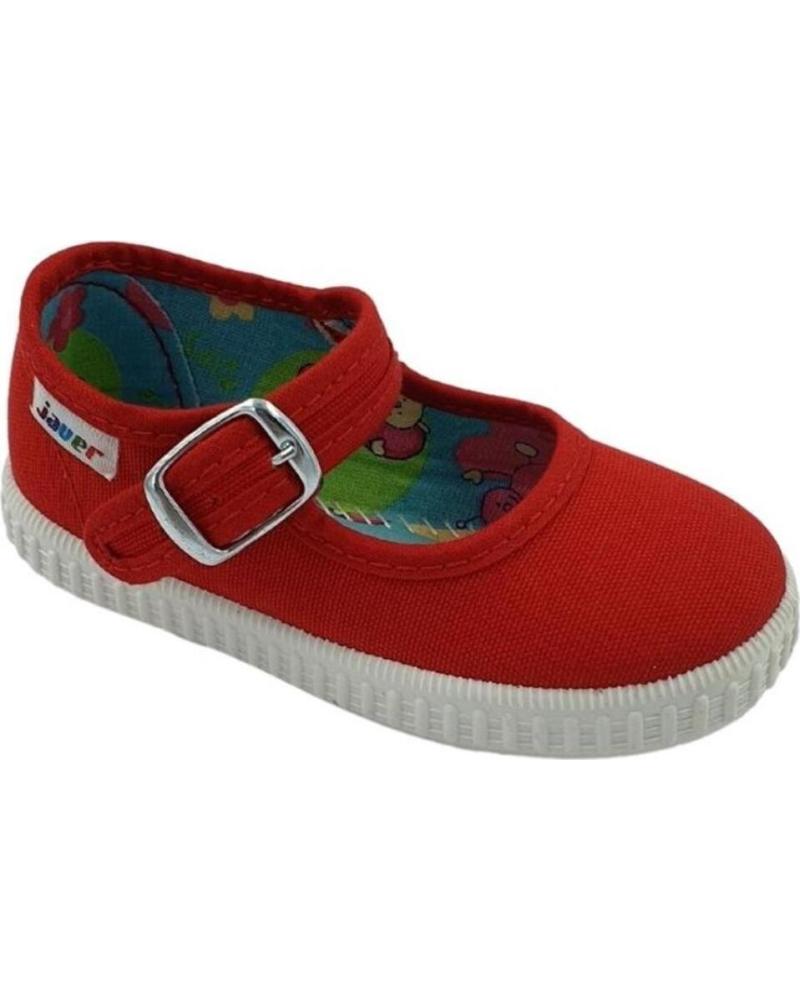 Deportivas de Niña JAVER MERCEDITAS TELA VARIOS 16482 ROJO