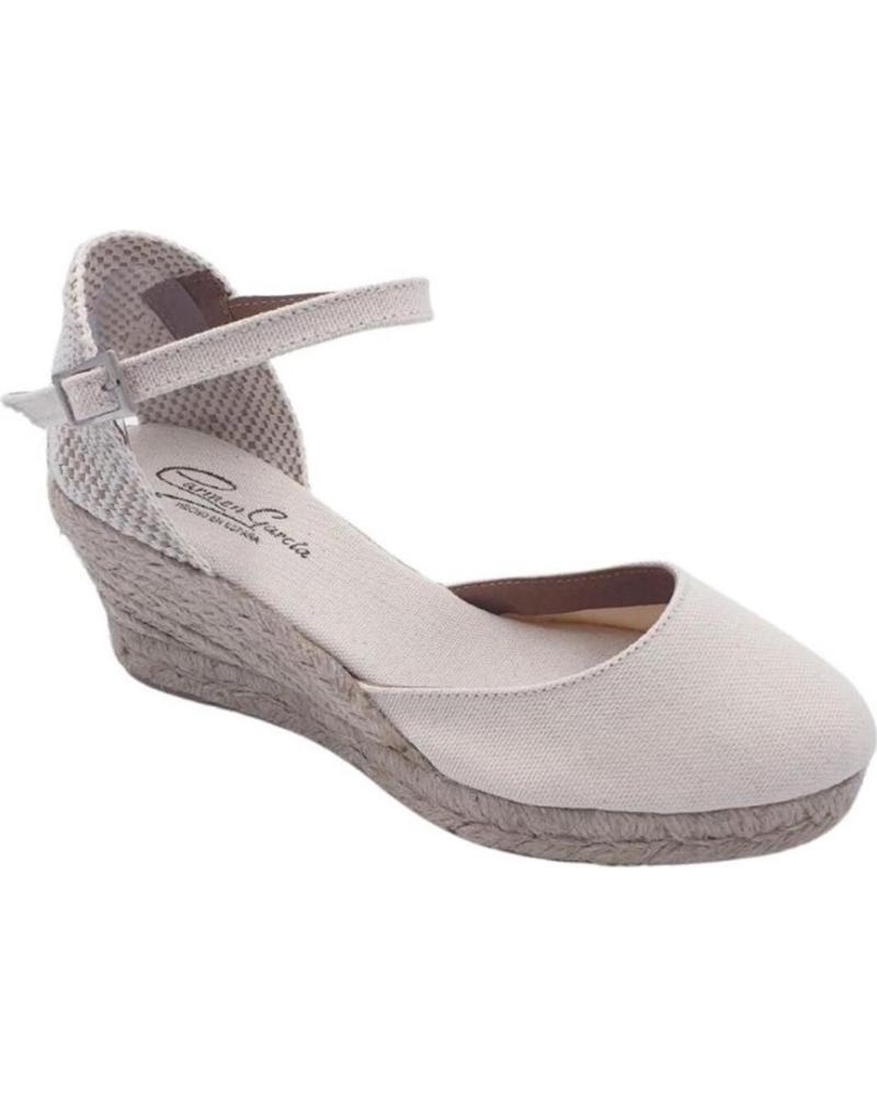 Sandálias de Mulher SEVILLAS ALPARGATA CUNA PULSERA CARMEN GARCIA VARIOS 529 BEIGE