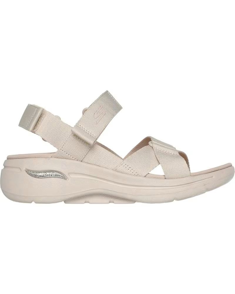 Skechers Sandalias Planas 140808 Mujer Natural