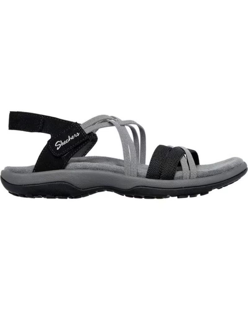 Skechers Sandalias Reggae Slim Takes Two Negro
