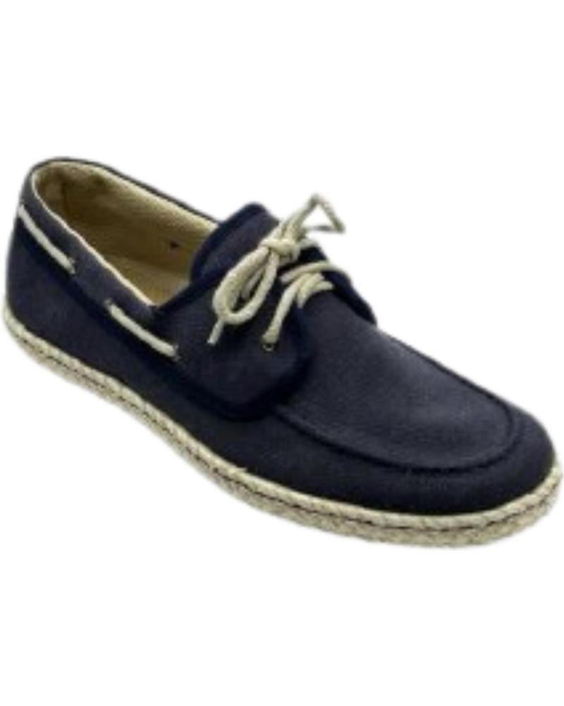 Sapatos de Homem DEVALVERDE ZAPATILLA LONA PARA HOMBRE 4042 COLOR MARINO