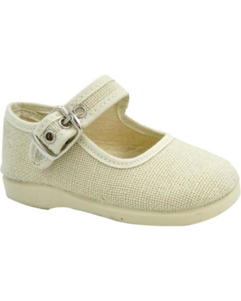 Zapatos de Niña BUBBLE BOBBLE MERCEDITAS LONA BUBBLE PARA NINA E951 COLOR HIELO