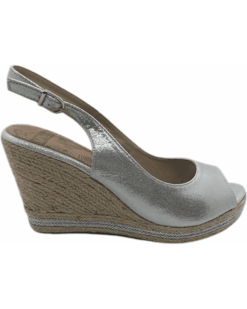 Sandalias de Mujer MANDARINA CUNA ESPARTENA MUJER SHOES 1926DF PLATA