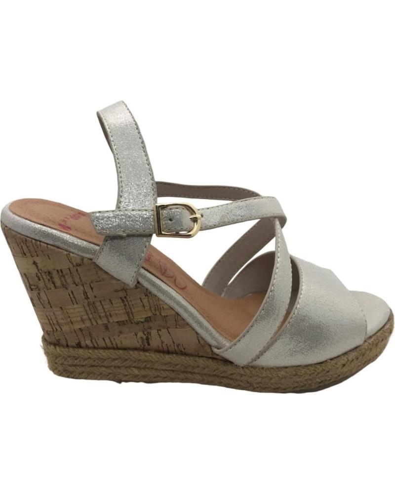 Sandalias de Mujer MANDARINA SANDALIA CUNA MUJER 711DF ORO