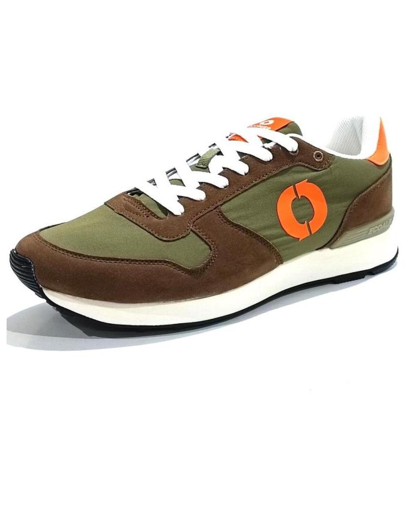 Deportivas de Hombre ECOALF DEPORTIVO CASUAL DE MATERIAL RECICLADO CON SUELA DE GOMA MARRON