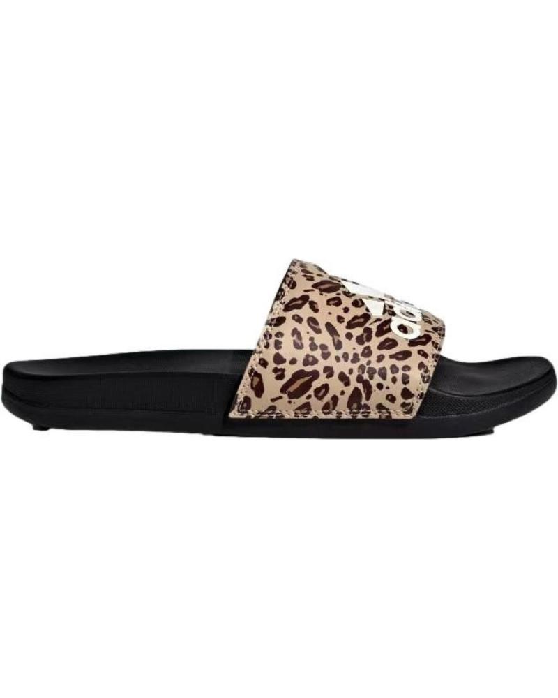 ADIDAS CHANCLAS ADILETTE COMFORT ID8502 ESTAMPADO LEOPARDO MARRÓN MARRON