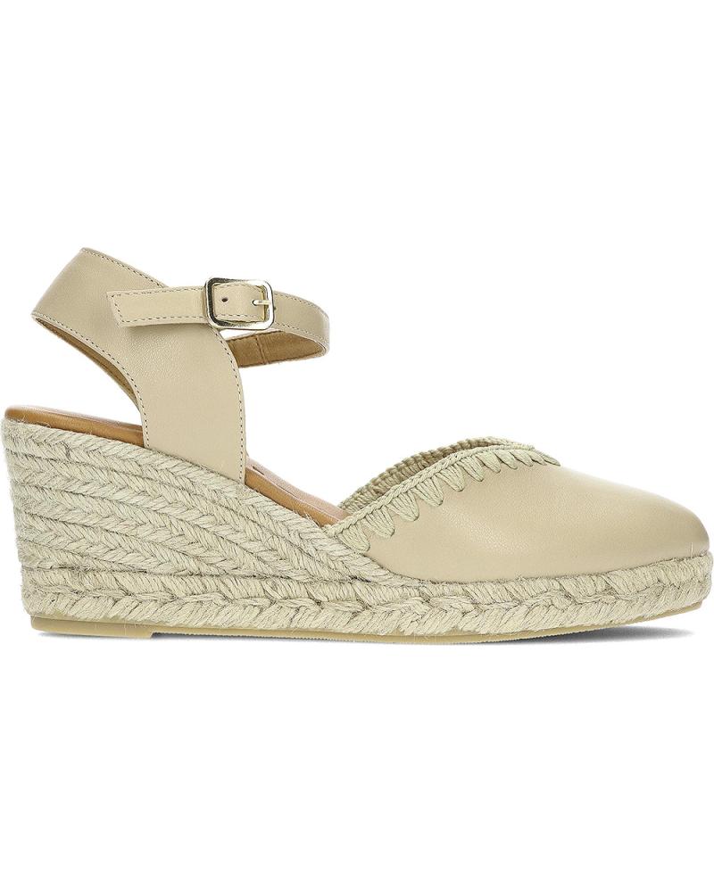 Sandalias de Mujer WONDERS SANDALIA CROCHET YD-SI612 BEIGE