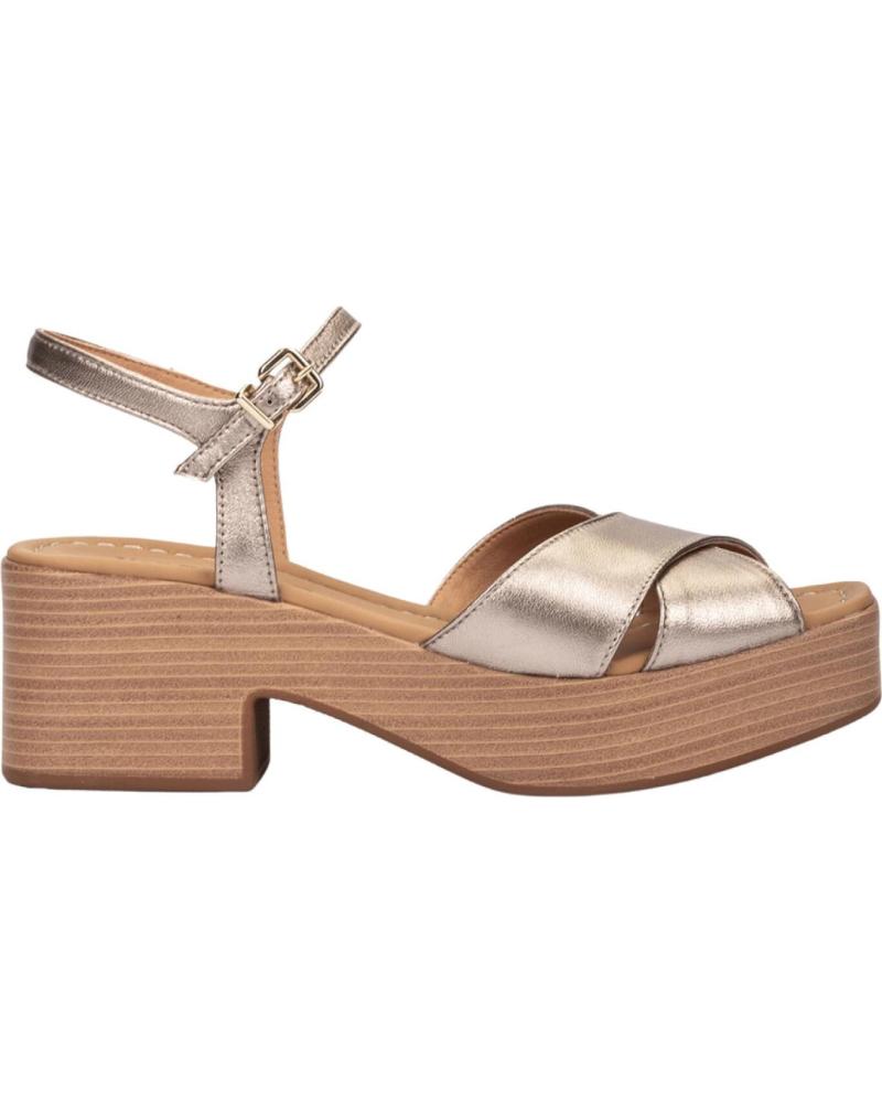 Sandalias de Mujer PEDRO MIRALLES SANDALIA METAL HUMO GOLD