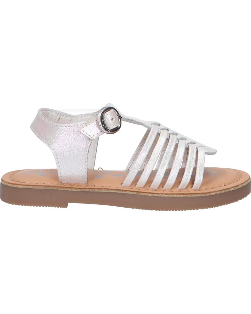 Sandalias de Niña KICKERS 959981-30 PREMSLIM 33 BLANC IRISE