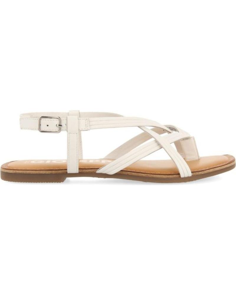 GIOSEPPO SANDALIAS PLANAS FUNARE 71706 BLANCO BLANCO