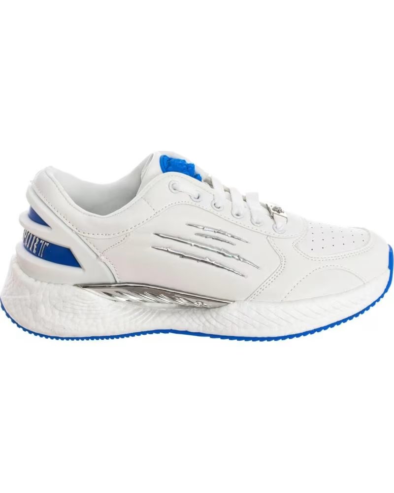 Plein Sport Zapatillas Deportivas SIPS1502 Hombre Blanco-azul