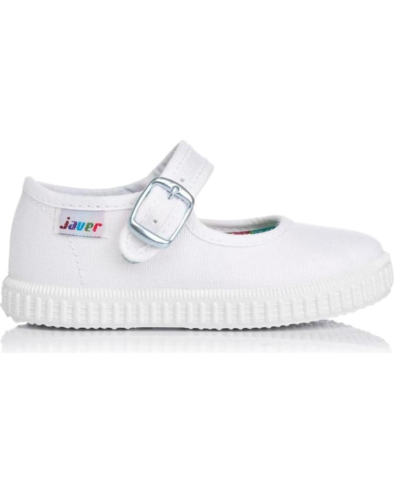 Deportivas de Niña JAVER MERCEDES LONA 62 BLANCO