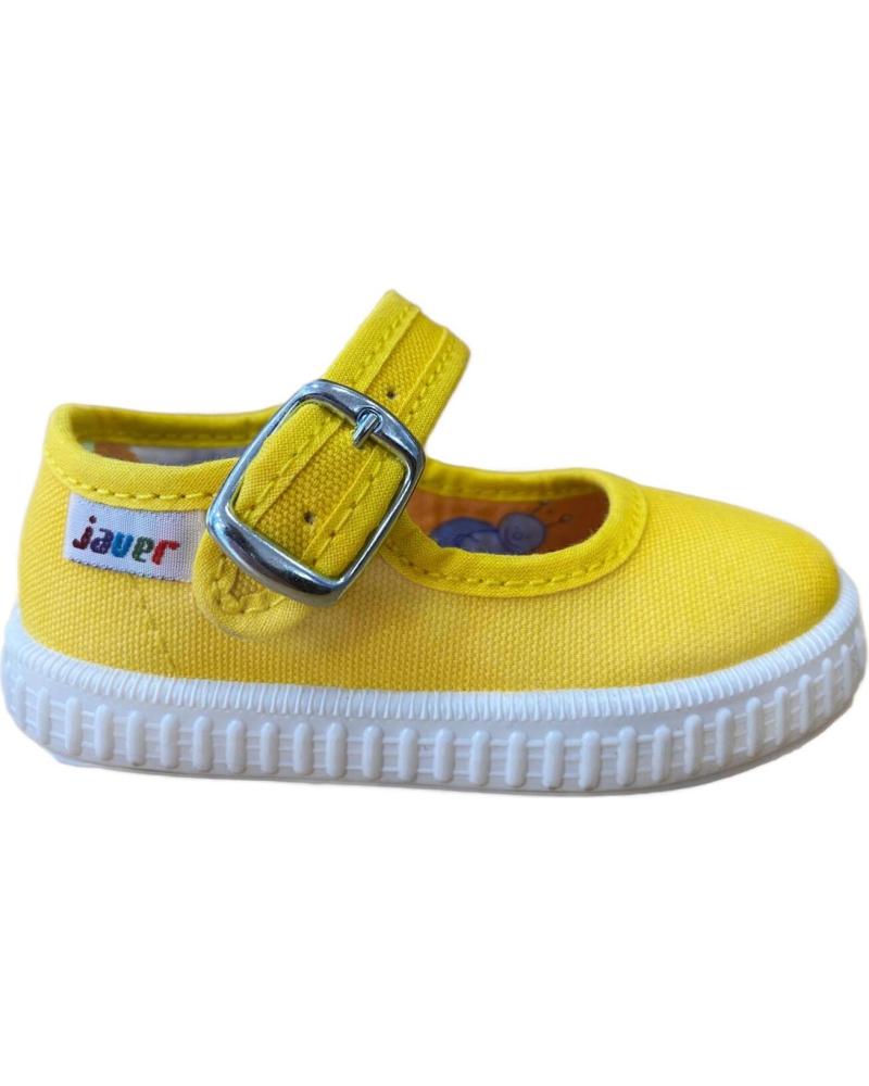 Deportivas de Niña JAVER MERCEDES LONA 62 AMARILLO