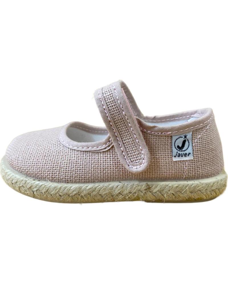 Deportivas de Niña JAVER MERCEDES LINO 133 ROSA