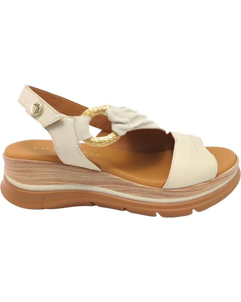 Sandalias de Mujer PAULA URBAN 24-662 PIEL OFFWHITE OFWHITTE