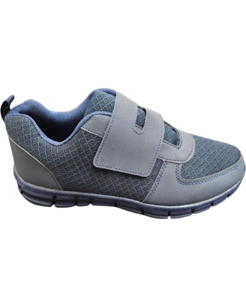 Deportivas de Hombre BREEZE SEVILLA VELCRO RUNNING AZUL
