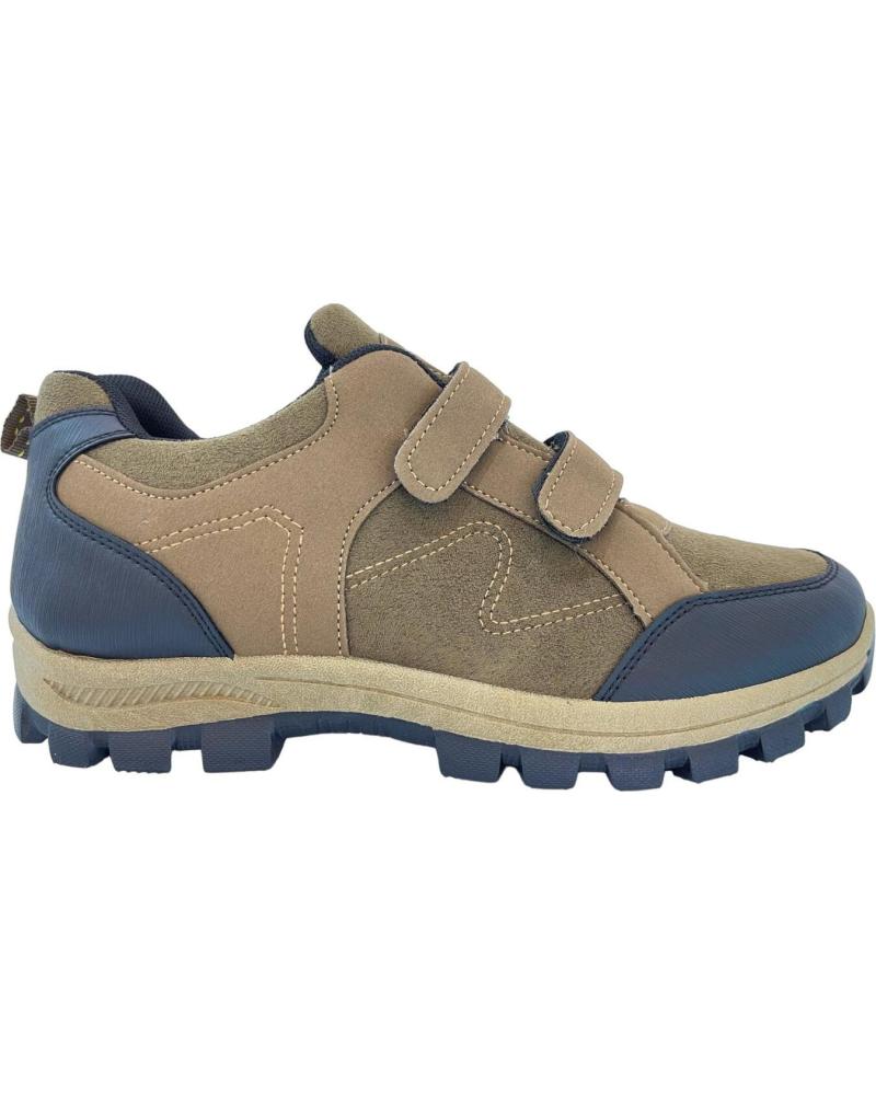 Sapatilhas de Homem BREEZE HUELVA TREKKING VELCRO MARRON