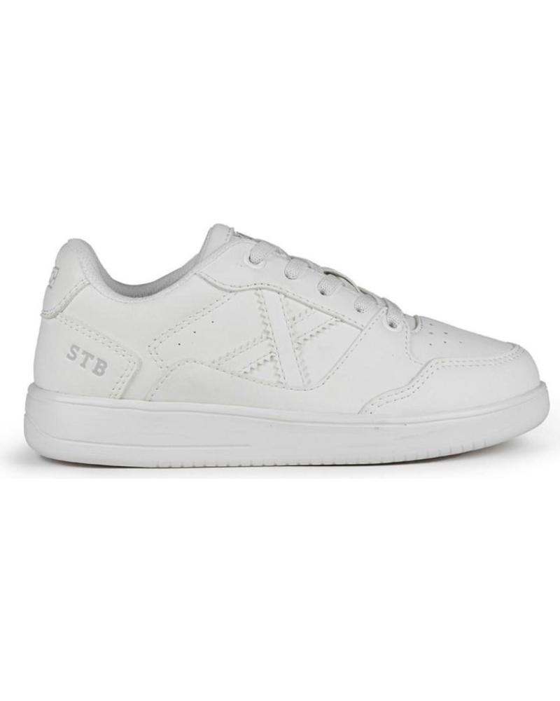 MUNICH LEGIT KID 8022001: ZAPATILLAS DEPORTIVAS CASUAL BLANCAS PARA NIÑOS BLANCO