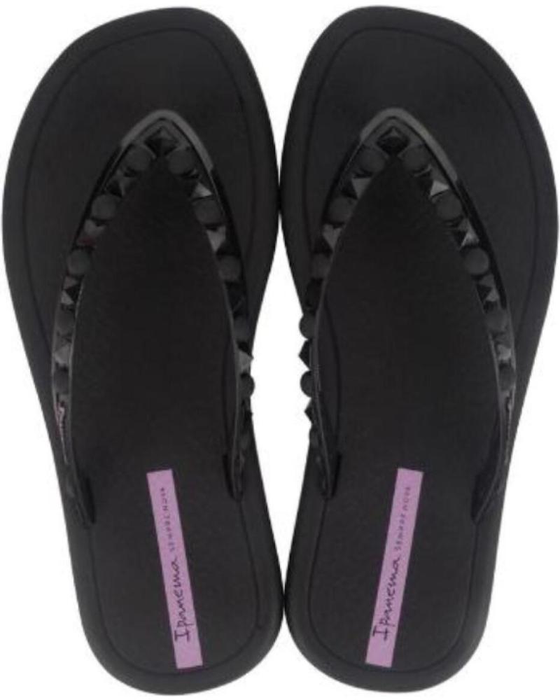 CHANCLAS IPANEMA MEU SOL AD 27130 NEGRO LILA NEGRO LILA