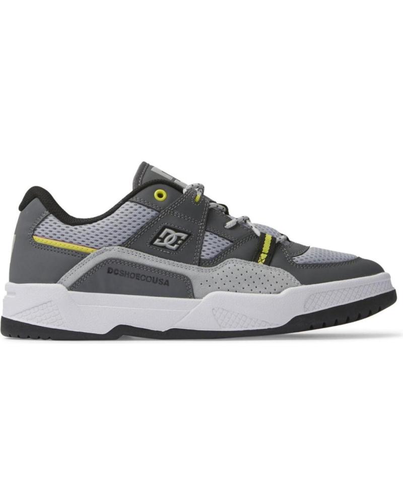 ZAPATILLAS URBANAS DC SHOES CONSTRUCT BLANCO GRIS AMARILLO UNISEX MULTICOLOR
