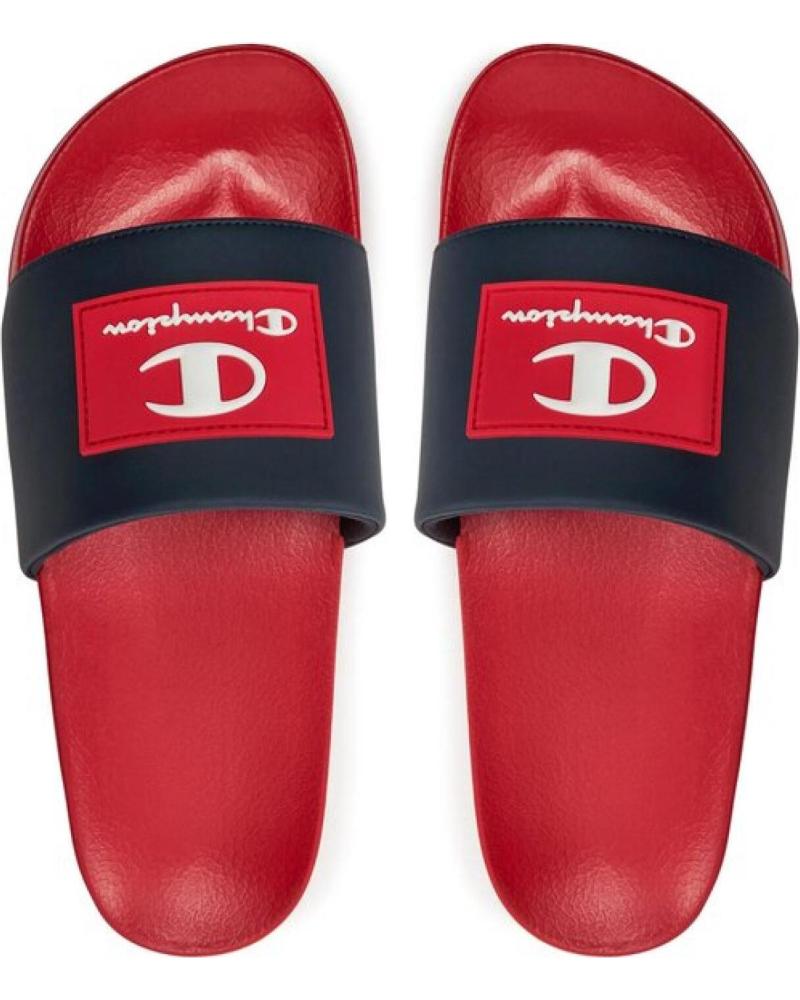 Chanclas de Hombre CHAMPION S22051-BS501 ARUBO SLIDE NNY-RED