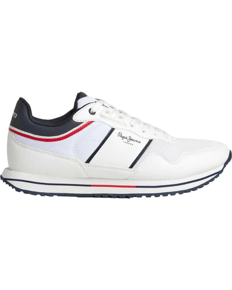 ZAPATILLAS PEPE JEANS TOUR CLUB BLANCAS PMS30996-800 WHITE