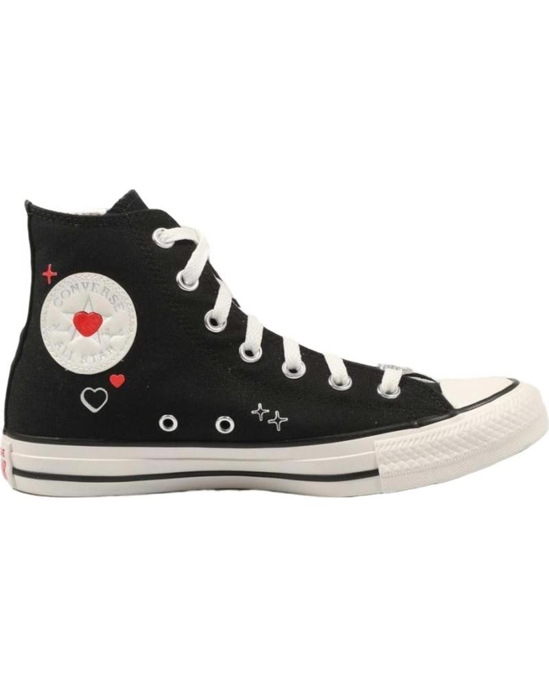 Deportivas de Mujer y Hombre y Niña y Niño CONVERSE MODELO CHUCK TAYLOR ALL STAR PARA MUJER COLOR NEGRO