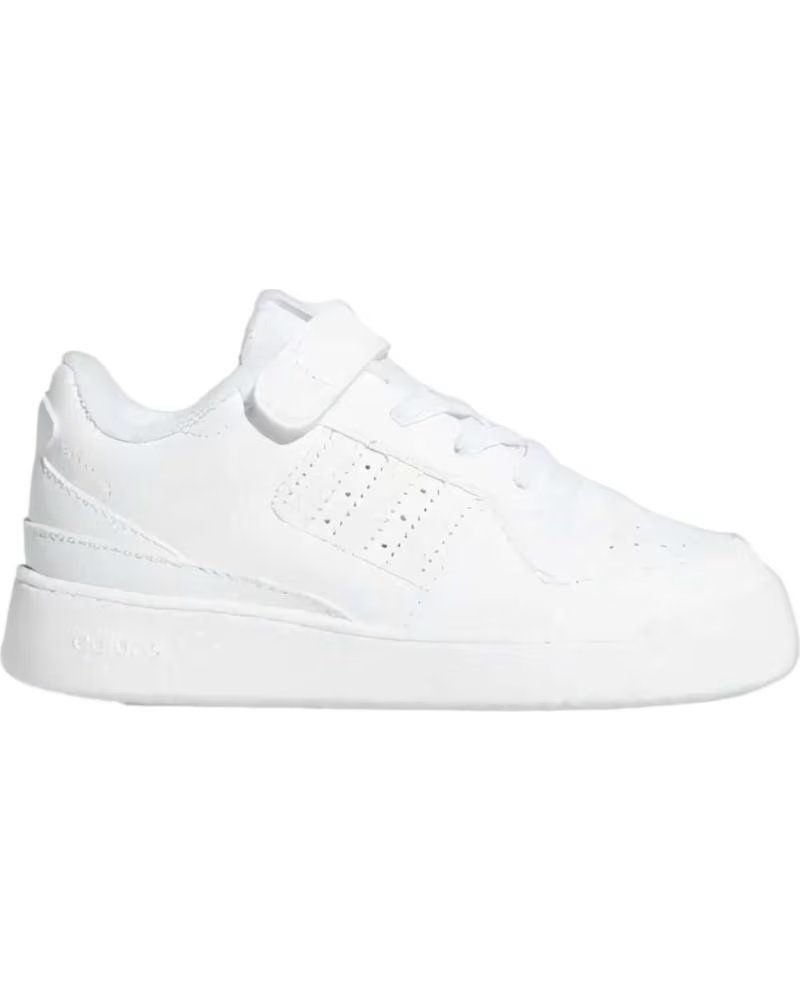 Deportivas de Niña y Niño Adidas Modelo Forum Low I para Kids Co Blanco