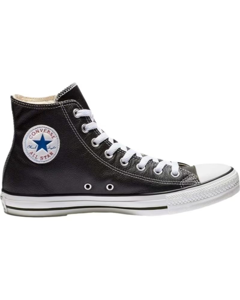 Zapatillas Converse Chuck Taylor All Star Hi Piel 132170C Negro