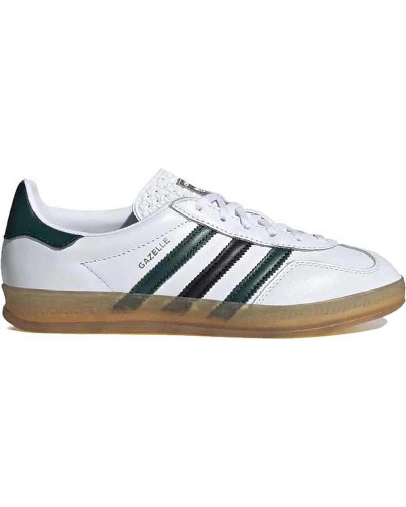 Deportivas de Mujer ADIDAS ZAPATILLAS SNEAKERS GAZELLE INDOOR PARA MUJER EN COLOR BLANC BLANCO