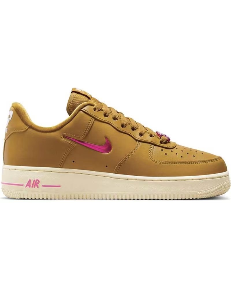 Deportivas de Mujer Nike Zapatillas Sneakers Air Force 1 Just Do It para Mujer en C Bronzine-playful Pink-alabaster