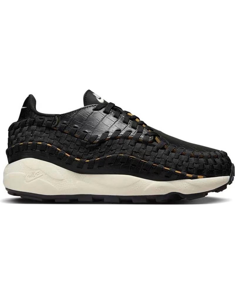 Deportivas de Mujer y Hombre y Niño Nike Zapatillas Sneakers Air Footscape Woven Premium para Mujer E Negro