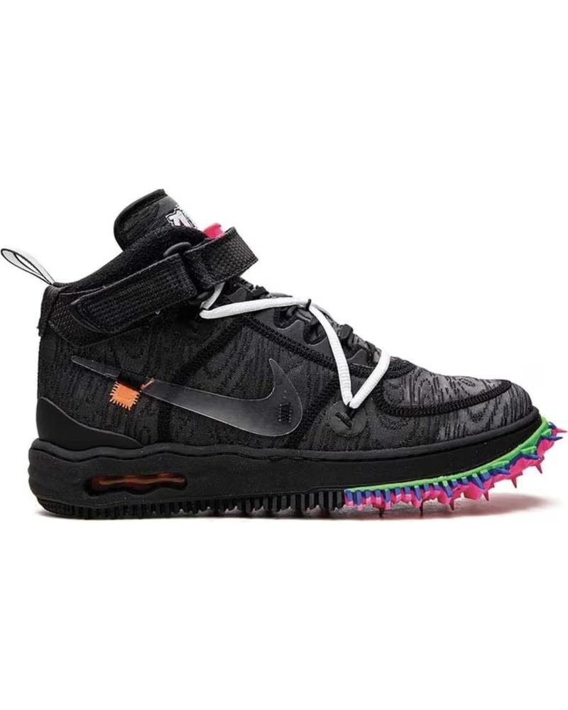 Deportivas de Mujer Nike Zapatillas Sneakers Air Force 1 Mid Sp Off para Mujer en Col Negro